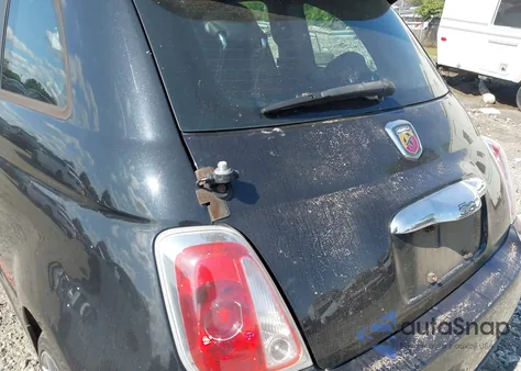 2013 Fiat 500 Abarth из США, поврежденный, VIN 3C3CFFFH5DT627589